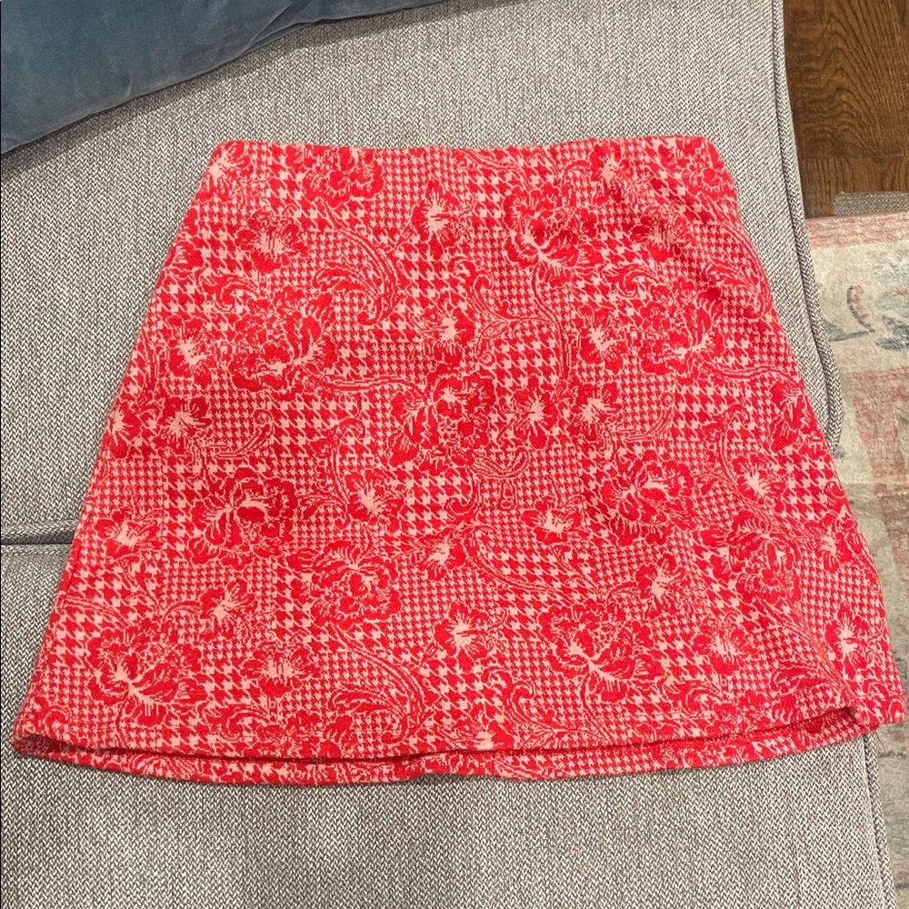 Red Mini Skirt
